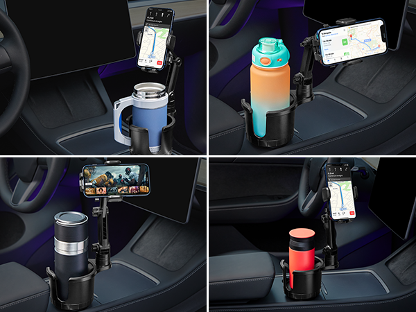 cupholder phone holder for car