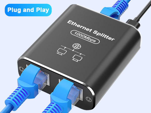 Ethernet Splitter 1 to 2