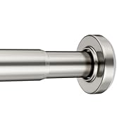 AmazerBath Spring Tension Shower Curtain Rod, 31-75 Inches Heavy Duty Shower Curtain Rod Rust Pro...