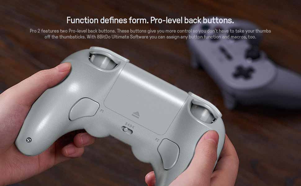  Pro 2 features two Pro-level back buttons