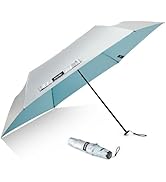G4Free Travel Umbrella Compact Ultralight UPF 50+ UV Protection Umbrella Carbon Fiber Super Slim ...