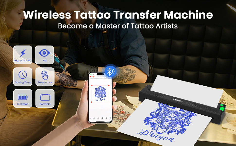 Tattoo Stencil Printer Machine