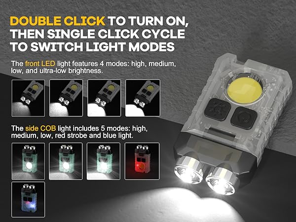 11 Lighting Modes, Change as Needed