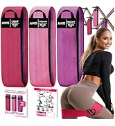 Non-Slip Hip Resistance Bands for Working Out - Fabric Elastic Exercise Bands Strength Training, ...