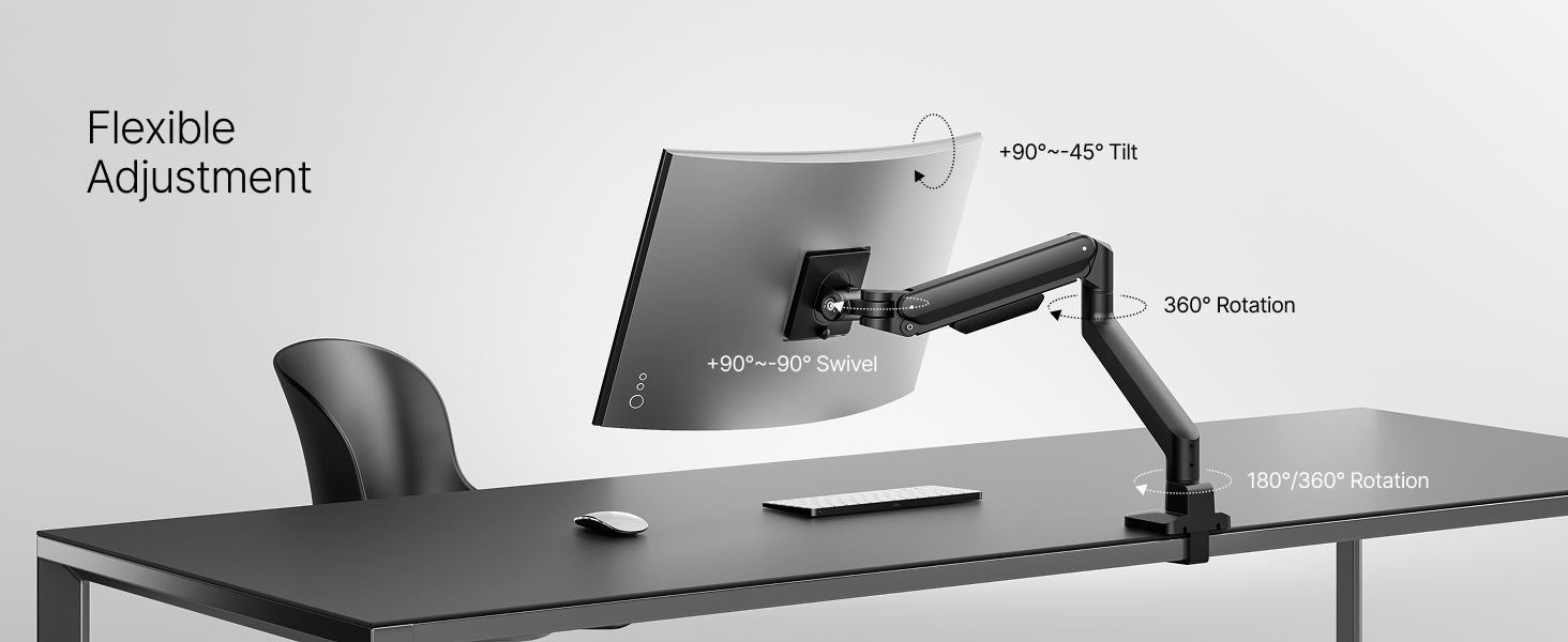 single monitor arm