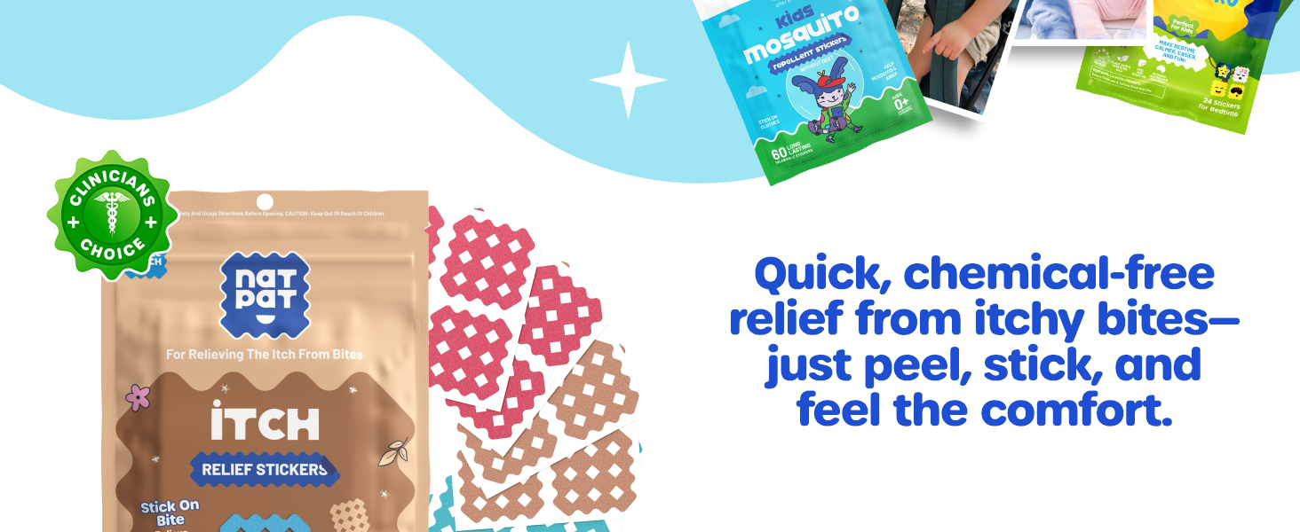 chemical free relief from itchy bug bites
