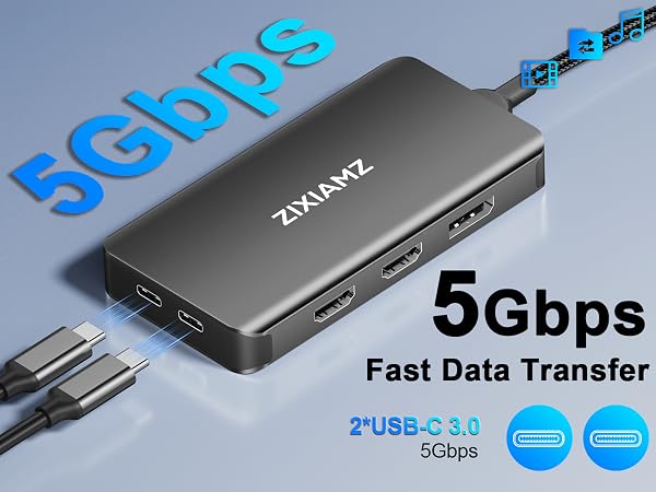 9 in 1 USB C Docking Station