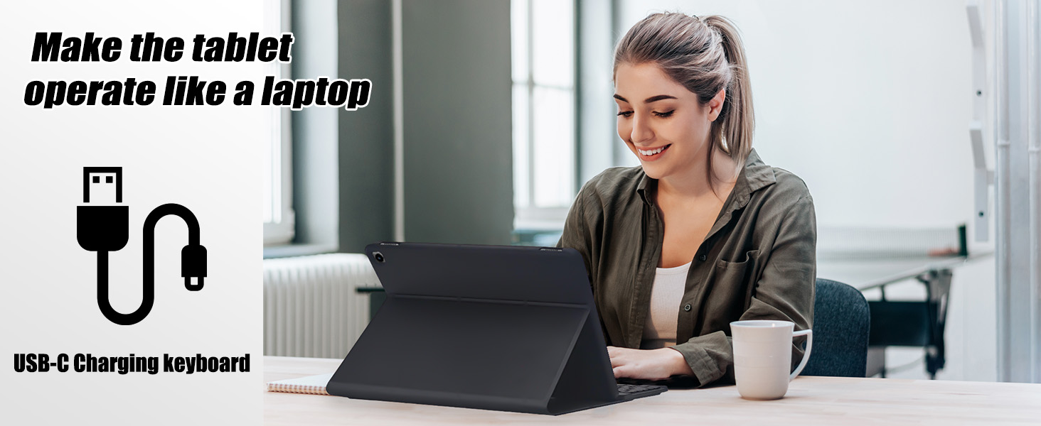 HD 10/10 Plus Keyboard case-Black+-6