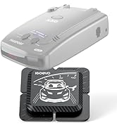 Upgraded Magnetic Radar Detector Mount with N52 Strong Magnets, Radar Detector Dash Mount for Uni...