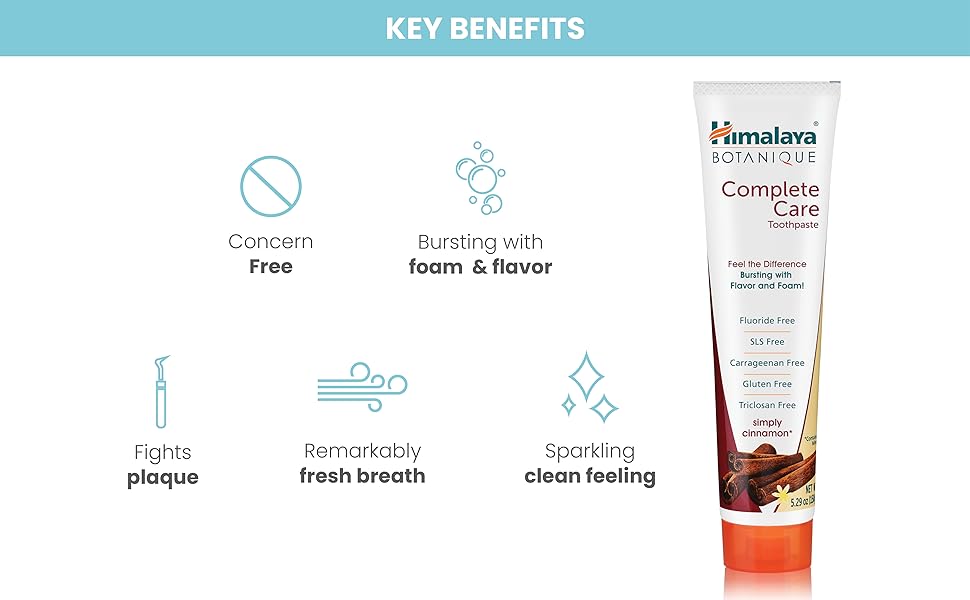 benefits CINNAMON toothpaste