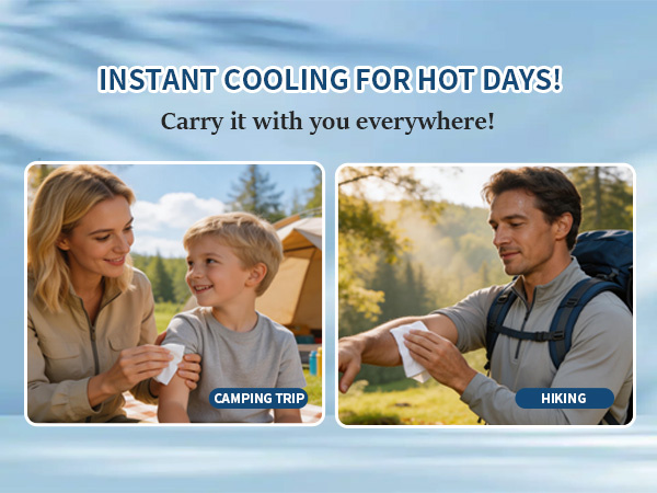 Disposable Cooling Wipes