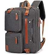 MOLNIA 3 in 1 Laptop Backpack, 17.3 inch Computer Bags for Men, Laptop Backpack for Men, for Trav...