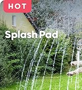 SUMMER FAMILY FUN: Outdoor water yard games for children ages 4-8, and fun for dogs and pets!