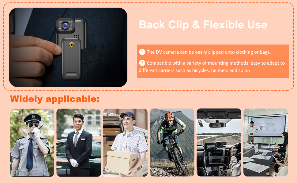 Body Video Recording Camera