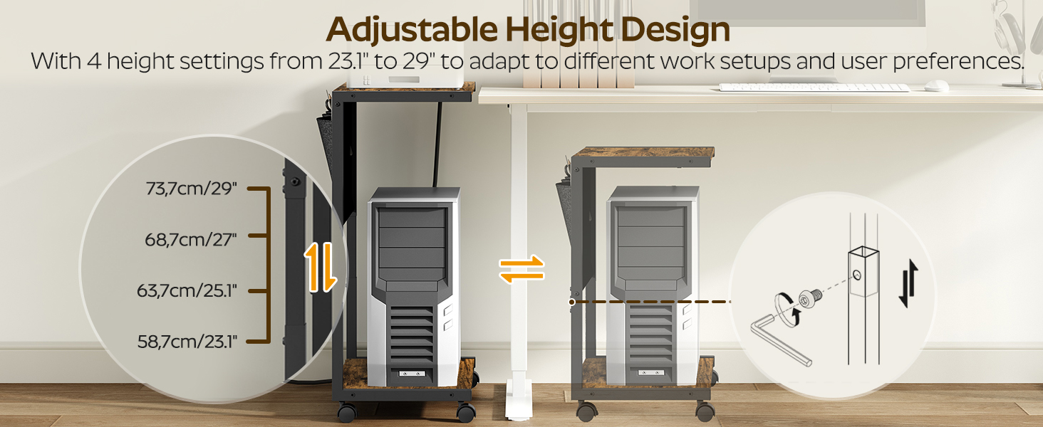 computer tower stand