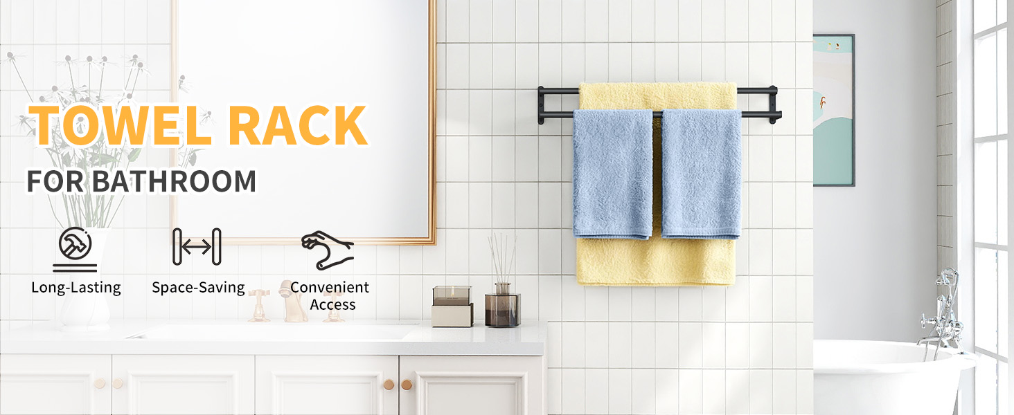 stainless steel towel bar