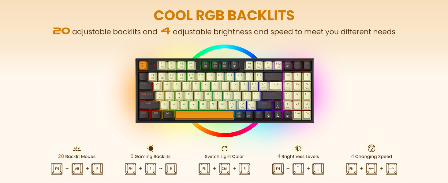 cool RGB BACKLITS