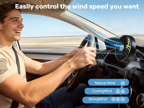 car air vent fan