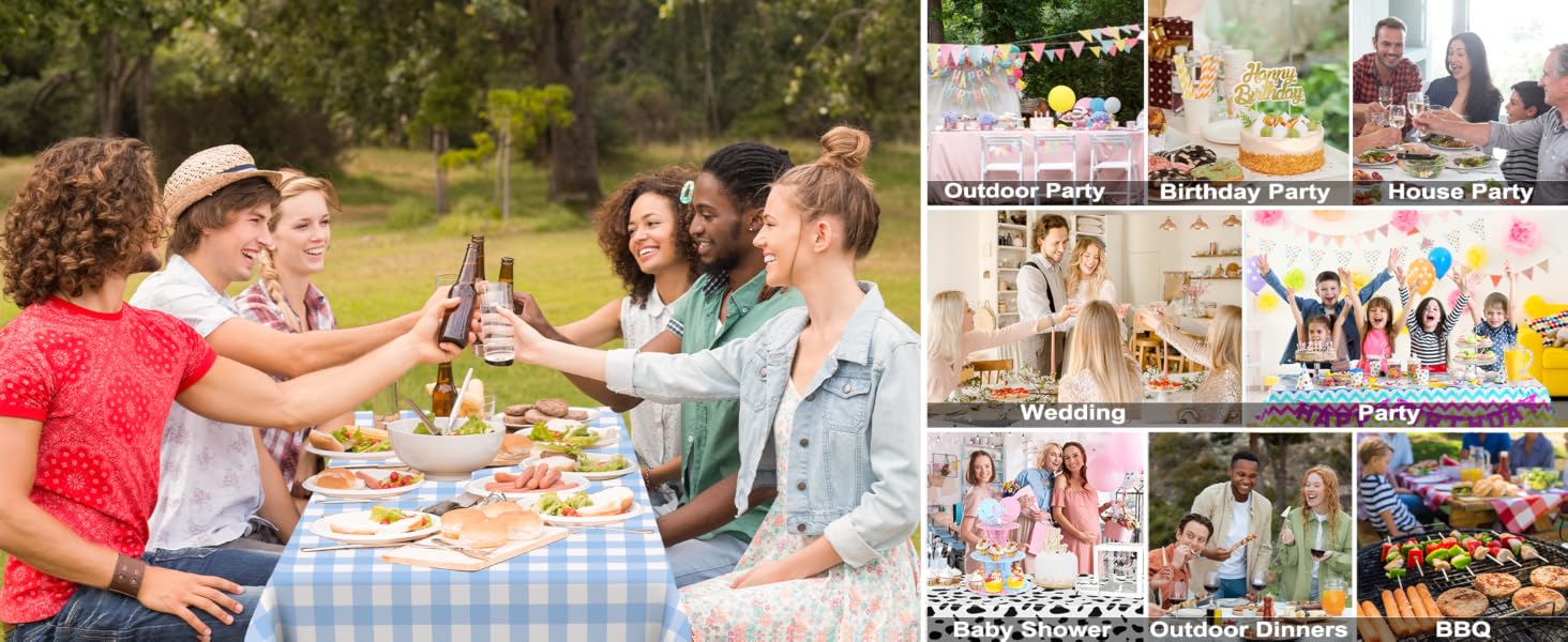 Picnic party tablecloth