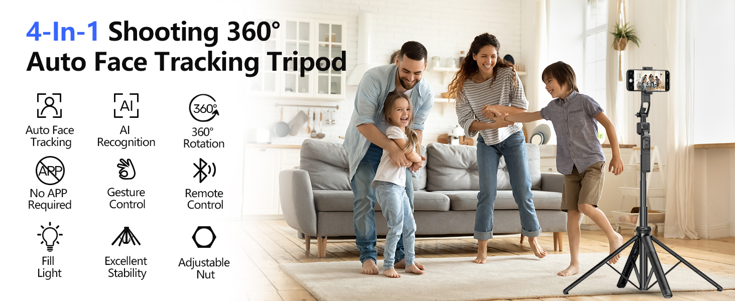 tripod for iphone with light