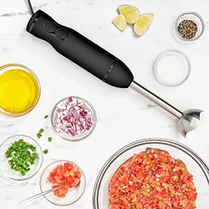 immersion blender for chopping puree and blending