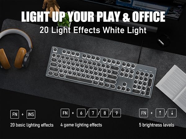 light up keyboard