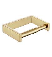KOKOSIRI Toilet Paper Holder Spring Loaded Bathroom Toilet Roll Holder Wall Mount Stainless Steel...