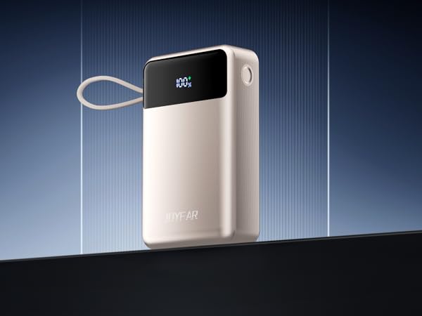 power bank with built in cable