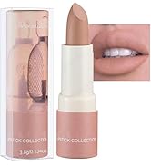 AKARY Matte Nude Lipstick, Bold &amp; Intense Nudes Paper Tube Lipsticks Smooth Velvety Lip Gloss, Lo...
