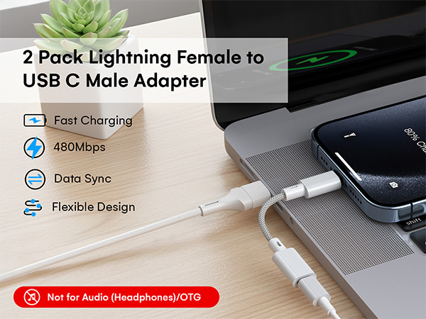  lighting to usb c adaptor