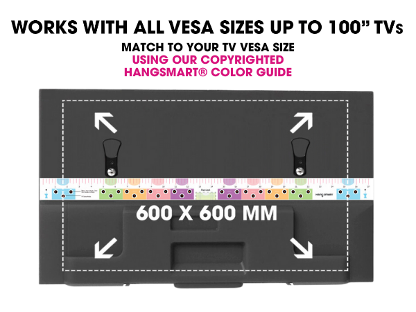 tv wall mount 50 inch