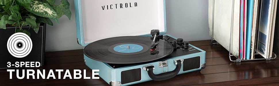 3-Speed Turntable