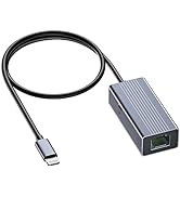 Lightning to Ethernet Adapter[Apple MFi Certified], IVSHOWCO iPhone iPad to RJ45 Ethernet LAN Net...