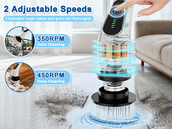 electric scrubber for cleaning