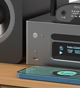 1Mii DS500 LDAC Bluetooth Hifi Receiver, Long Range Bluetooth 5.3 Audio Adapter w/Audiophile DAC,...