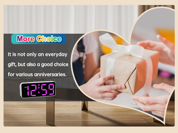 digital clock large display