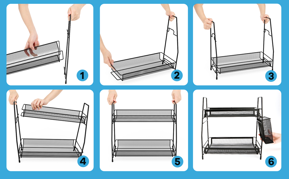 bathroom counter organizer