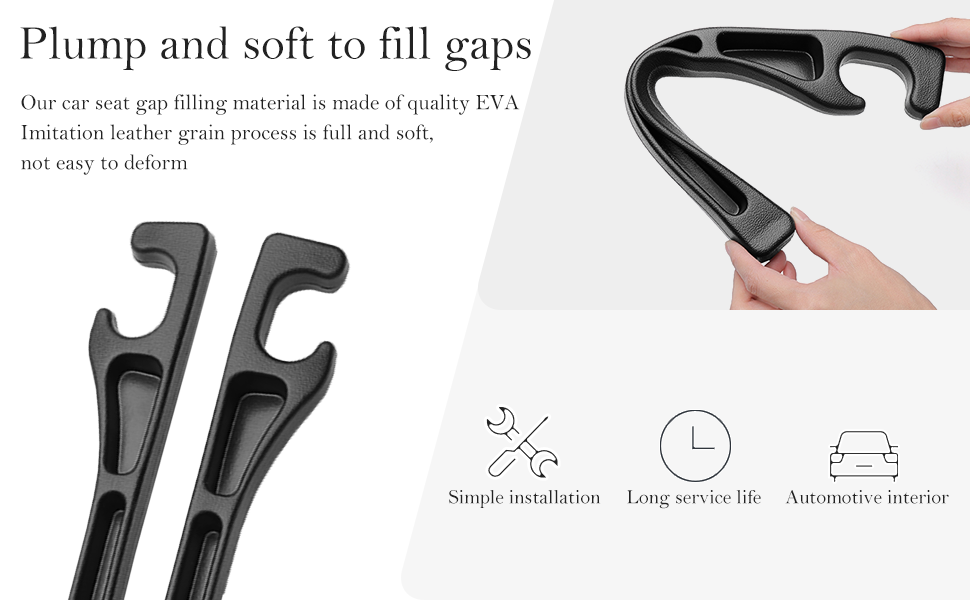 seat gap filler for car