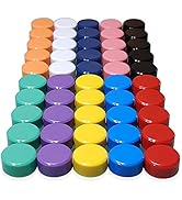 Magnets, 50 Pack Colorful Refrigerator Magnets, Small Magnets Fridge, Cute Magnets for Whiteboard...
