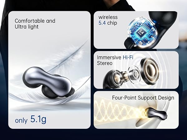 clip on earbuds