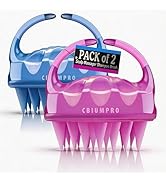 Cbiumpro 2-Pack Scalp Massager Shampoo Brush, Ultra Soft Silicone Scalp Scrubber Exfoliator Brush...