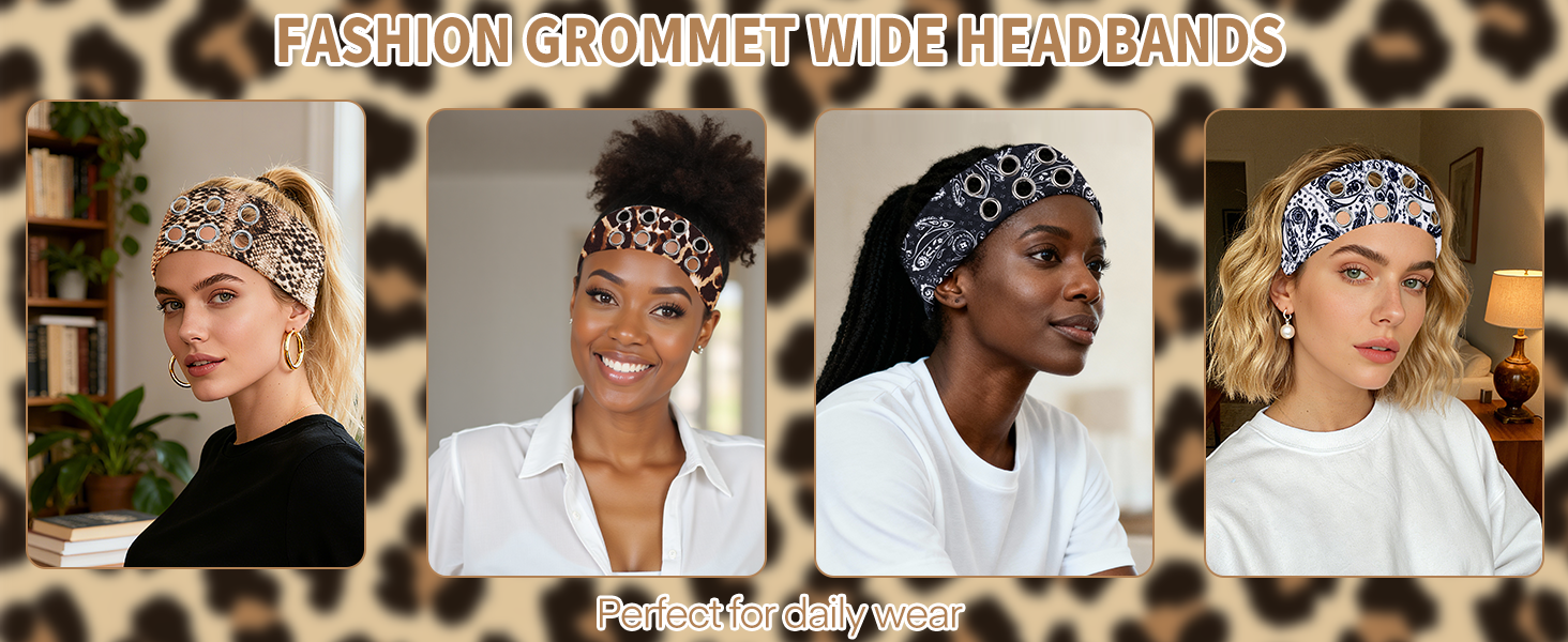Y2k Grommet Headbands