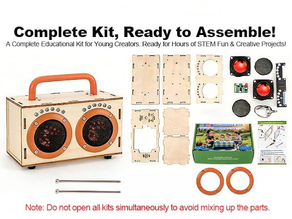 Complete Kit, Ready to Assemble!