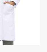 NY Threads Professional Lab Coat for Men Long Sleeve Medical Coat
