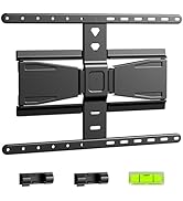 PUTORSEN Ultra-Slim TV Wall Mount for Most 43-90 Inch TVs, 0.77" Thin Low Profile Full Motion Bra...