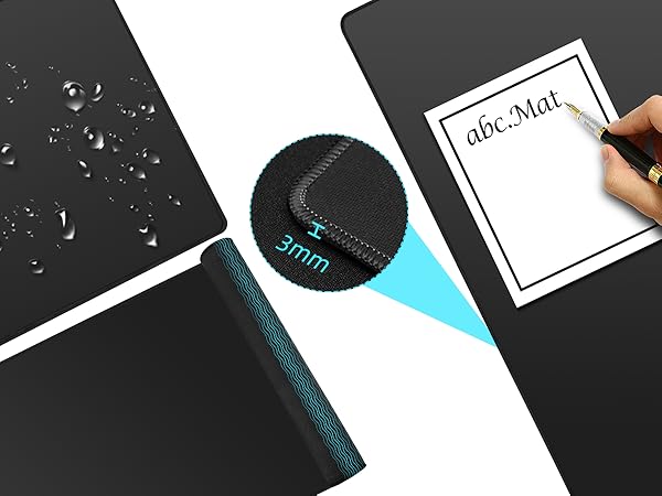 waterproof desk mat