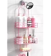 DAOYA Shower Caddy Hanging - Bathroom Shower Organizer 3-Tier with Soap Holder &amp; 6 Hooks for Towe...