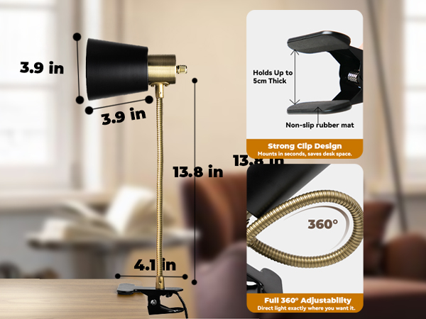 clip desk lamp