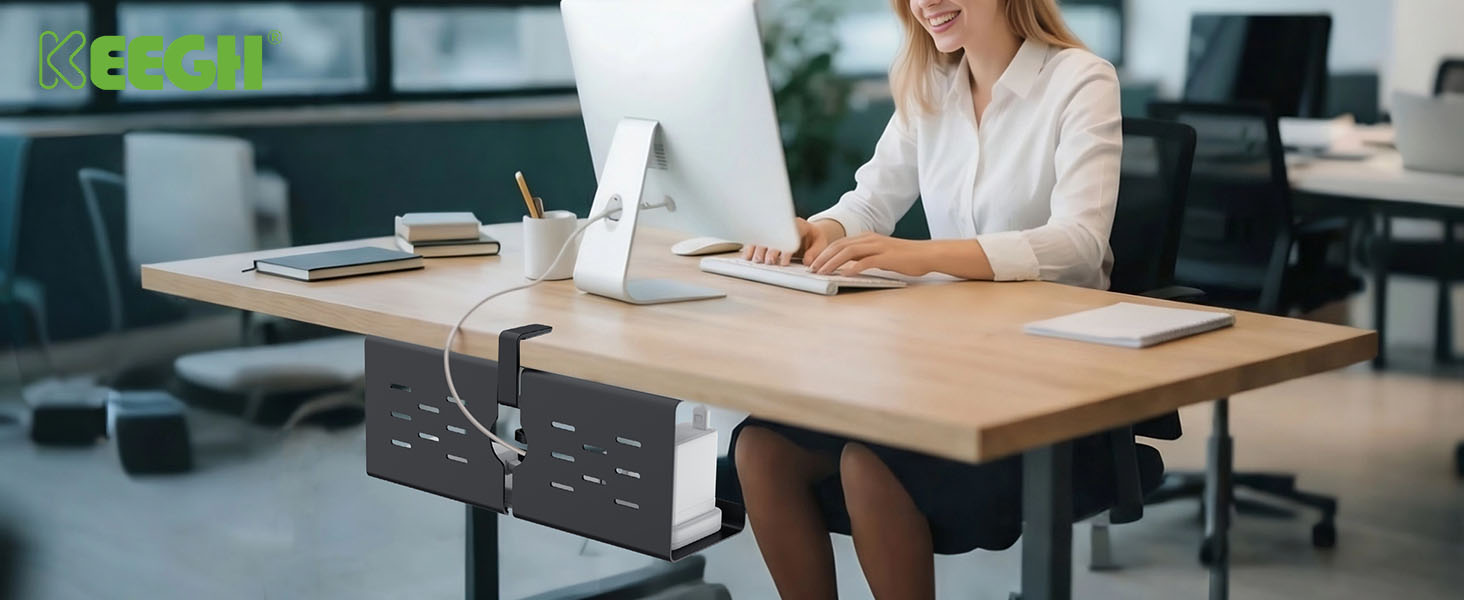 Black Cable Management Tray-1