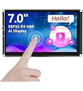 ELECROW ESP32 Display 1024x600, 7 Inch HMI ESP32 IPS Touch Screen, Support AI Speech Interaction,...